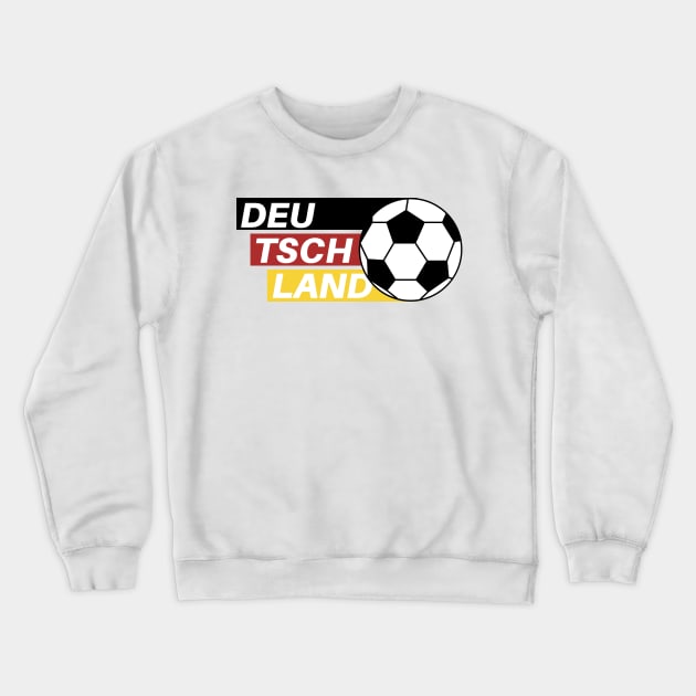 deutschland germany soccer Crewneck Sweatshirt by Tip Top Tee's